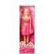 Mattel Barbie v třpytivých šatech pink