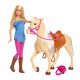 Mattel Barbie Panenka s koněm