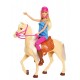 Mattel Barbie Panenka s koněm