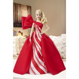 Mattel Barbie sběratelská Vánoční Holiday 2019 blond
