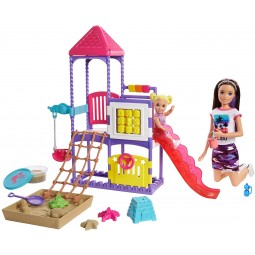 Mattel Barbie Chůva na hřišti herní set