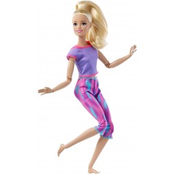 Mattel Barbie V pohybu růžová blond