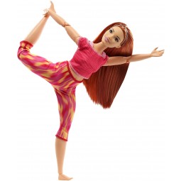 Mattel Barbie V pohybu oranžová zrzka