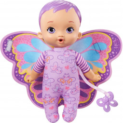 Mattel My Garden Baby Moje první miminko motýlek fialový
