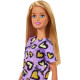 Mattel Barbie v šatech fialová