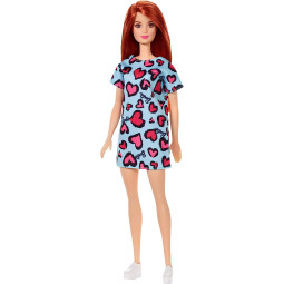 Mattel Barbie v šatech modrá
