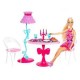 Barbie panenka s nábytkem
